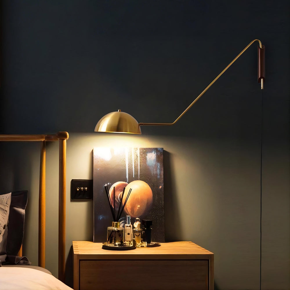 VALLMO Wall Light by Lampadom - scale reference