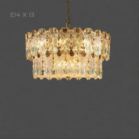 VANESSA Chandelier by Lampadom - scale reference