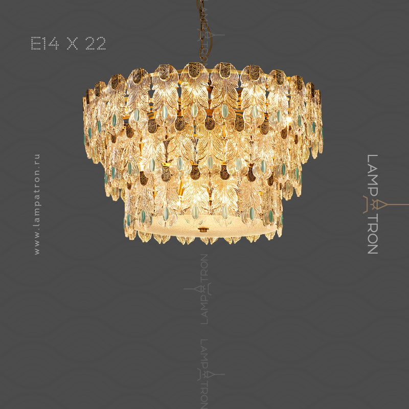 VANESSA Chandelier by Lampadom - close-up