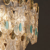 VANESSA Chandelier by Lampadom - side view
