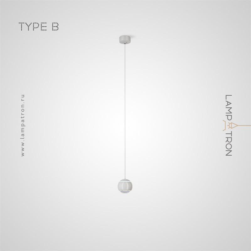 VEDEL Pendant by Lampadom - angle view