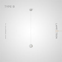 VEDEL Pendant by Lampadom - angle view