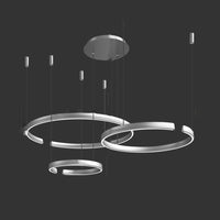 VEIKKO COMBO Ring Chandelier by Lampadom - angle view