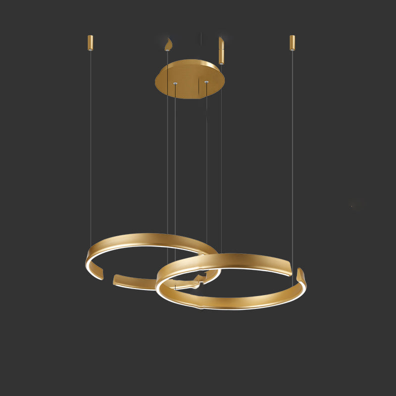 VEIKKO COMBO Ring Chandelier by Lampadom - detail view