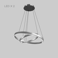 VEIKKO Ring Chandelier by Lampadom - ambient shot
