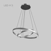 VEIKKO Ring Chandelier by Lampadom - ambient shot