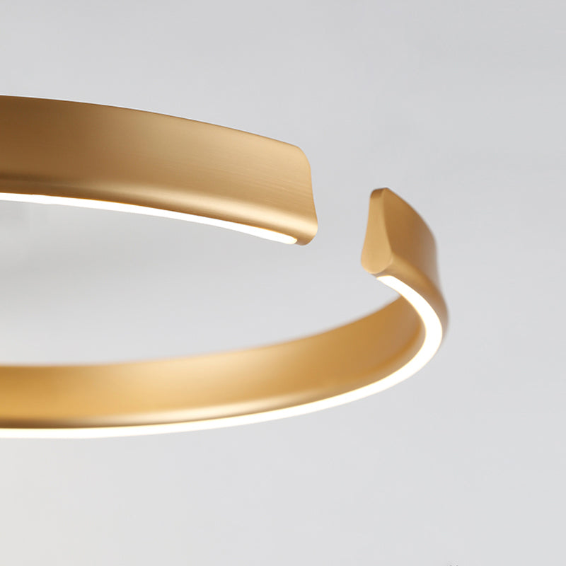 VEIKKO Ring Chandelier by Lampadom - angle view