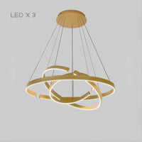VEIKKO Ring Chandelier by Lampadom - scale reference