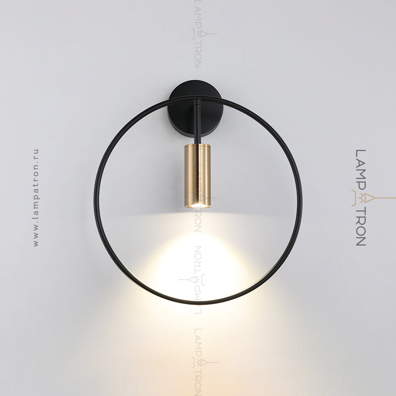VELMA Wall Light by Lampadom - scale reference