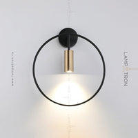 VELMA Wall Light by Lampadom - scale reference