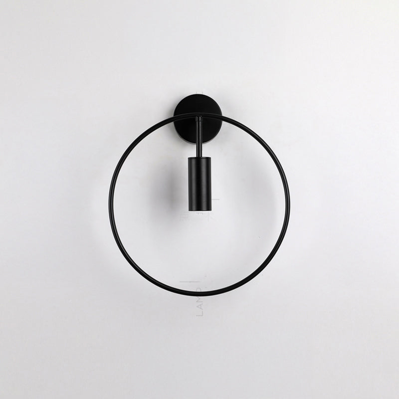 VELMA Wall Light by Lampadom - scale reference