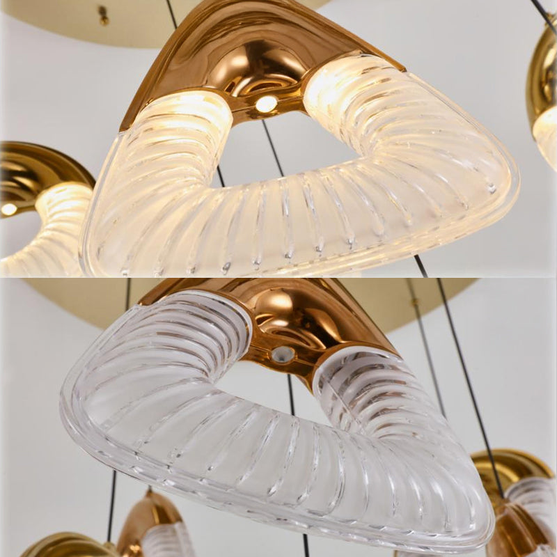 VENZEL COMBO Cascade Light by Lampadom - scale reference