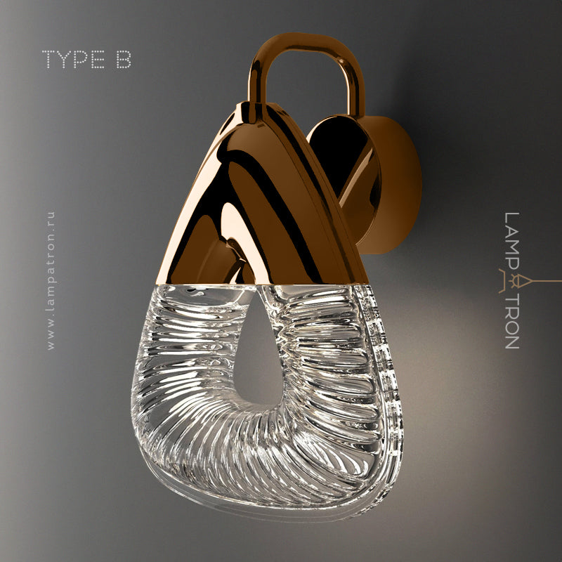 VENZEL Wall Light by Lampadom - angle view