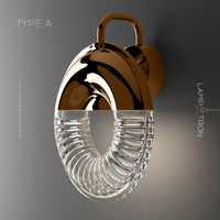 VENZEL Wall Light by Lampadom - scale reference