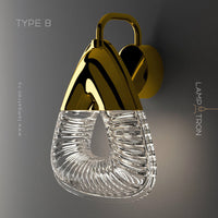 VENZEL Wall Light by Lampadom - top view