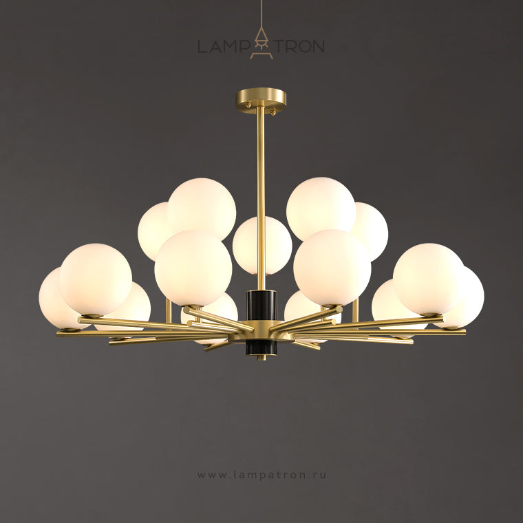 VERNER Chandelier by Lampadom - ambient shot
