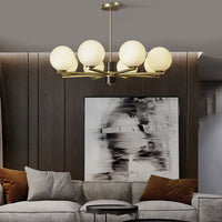VERNER Chandelier by Lampadom - side view