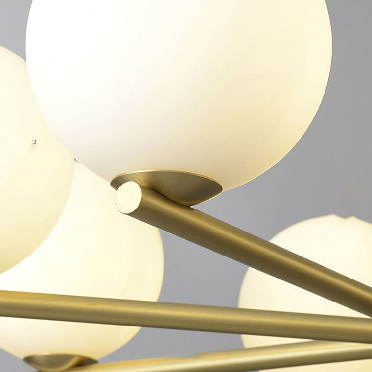 VERNER Chandelier by Lampadom - top view