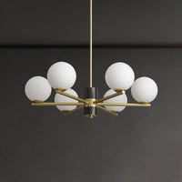 VERNER Chandelier by Lampadom - scale reference