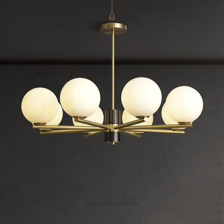 VERNER Chandelier by Lampadom - scale reference