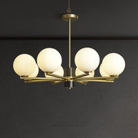 VERNER Chandelier by Lampadom - scale reference
