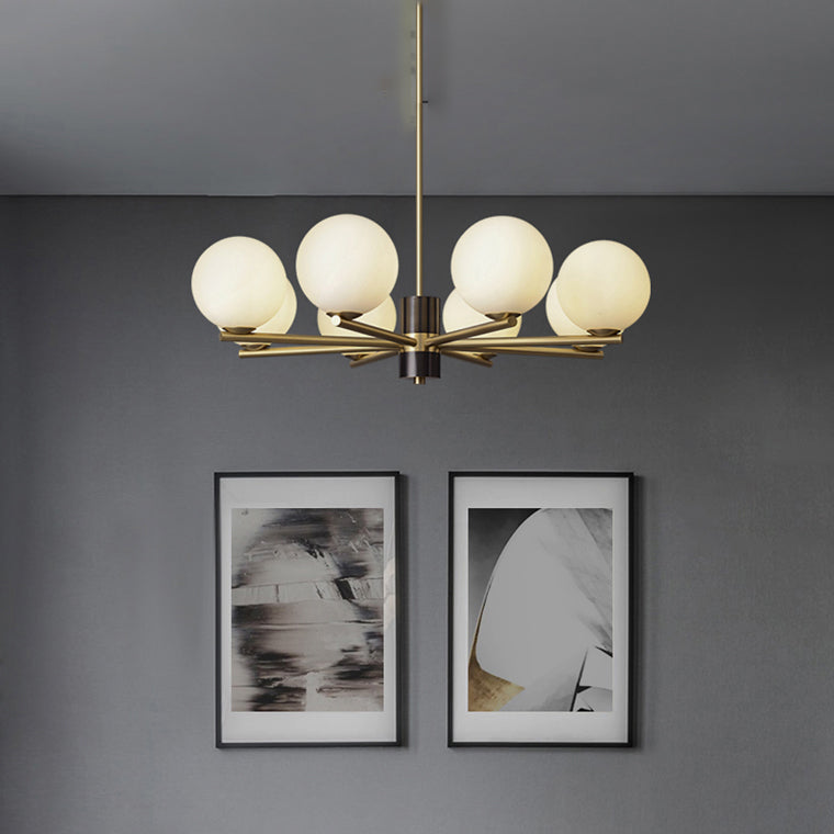 VERNER Chandelier by Lampadom - scale reference