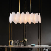 VERNON Linear Chandelier by Lampadom - close-up