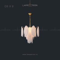 VERNON Chandelier by Lampadom - close-up
