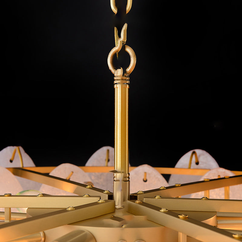VERNON Chandelier by Lampadom - top view