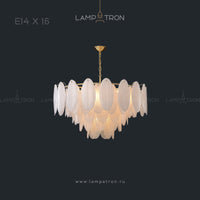 VERNON Chandelier by Lampadom - scale reference
