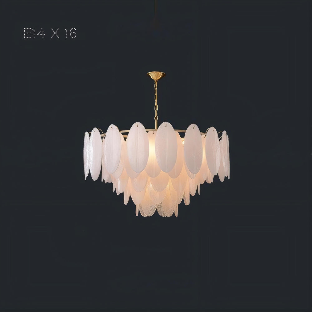VERNON Chandelier by Lampadom - side view