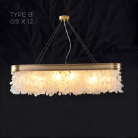VERONA Chandelier by Lampadom - side view
