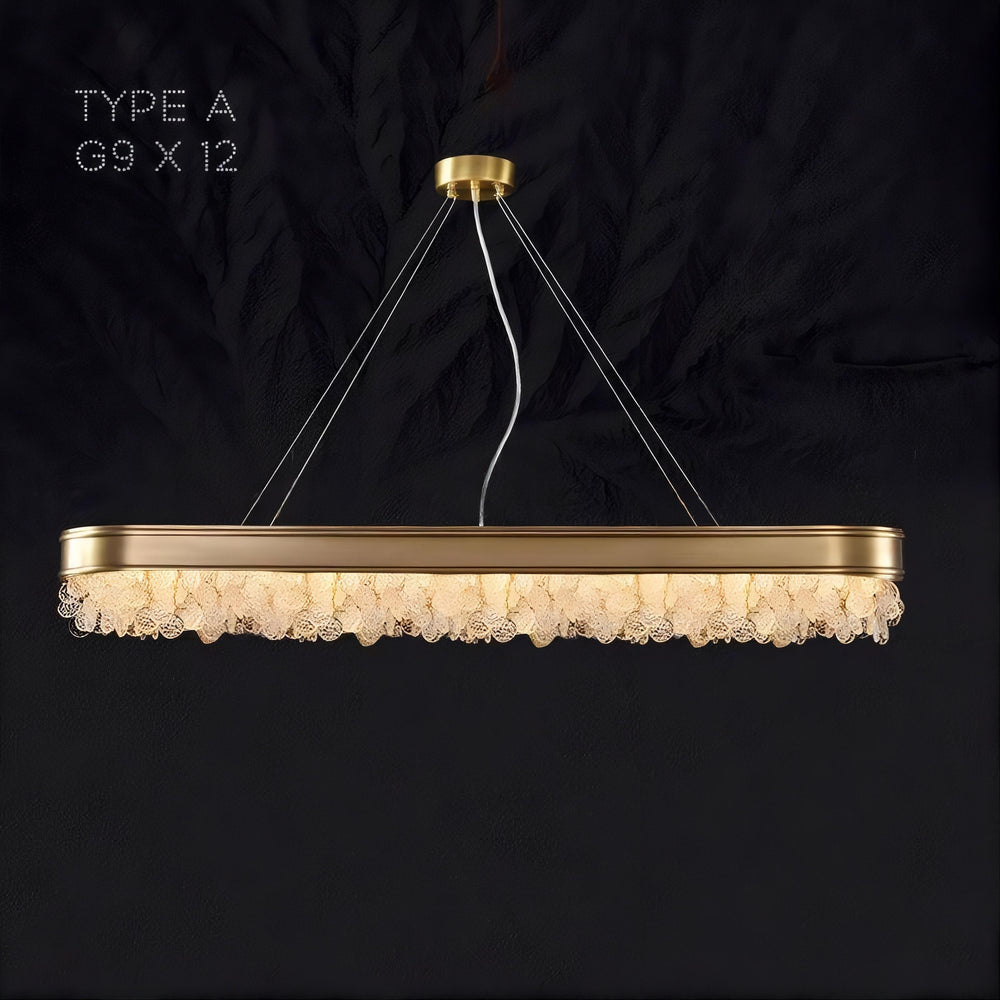 VERONA Chandelier by Lampadom - top view