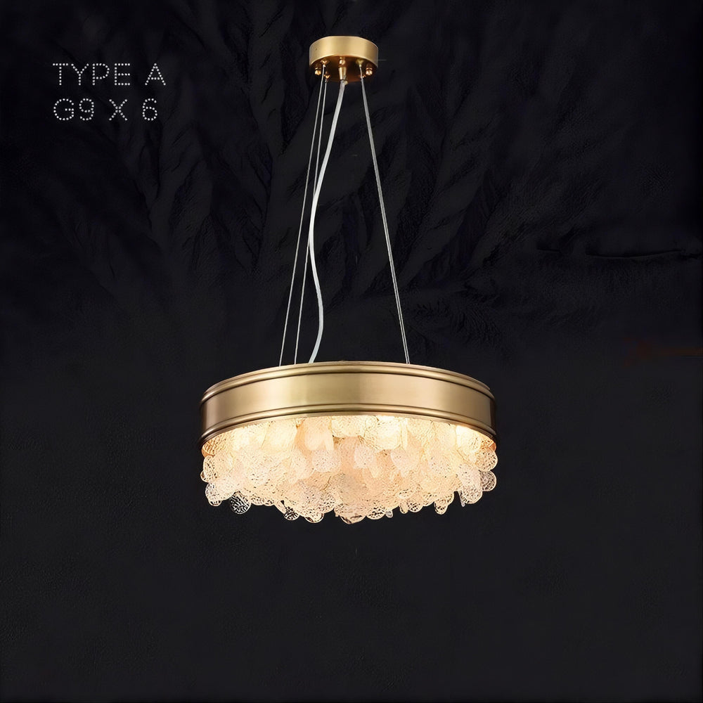 VERONA Chandelier by Lampadom - side view