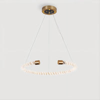 VIDAGO RING Ring Chandelier by Lampadom - scale reference