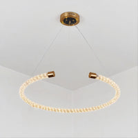 VIDAGO RING Ring Chandelier by Lampadom - top view