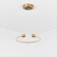 VIDAGO RING Ring Chandelier by Lampadom - close-up