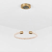 VIDAGO RING Ring Chandelier by Lampadom - detail view