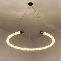VIDAGO RING Ring Chandelier by Lampadom - side view
