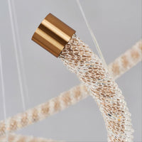 VIDAGO RING Ring Chandelier by Lampadom - side view