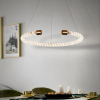 VIDAGO RING Ring Chandelier by Lampadom - detail view