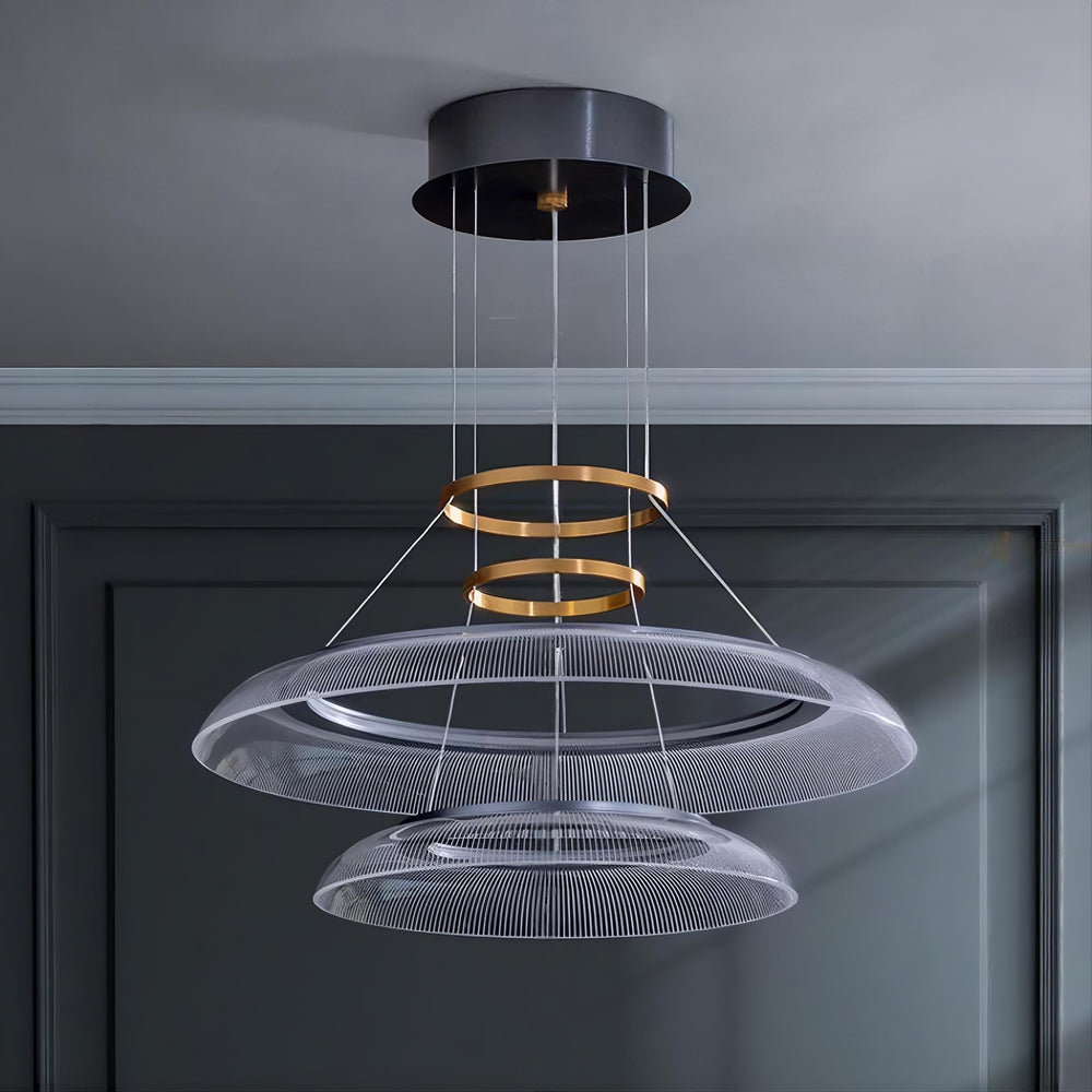 VIDIA Ring Chandelier by Lampadom - detail view