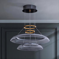 VIDIA Ring Chandelier by Lampadom - detail view