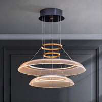 VIDIA Ring Chandelier by Lampadom - close-up