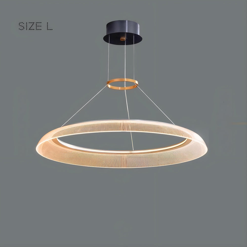 VIDIA Ring Chandelier by Lampadom - close-up