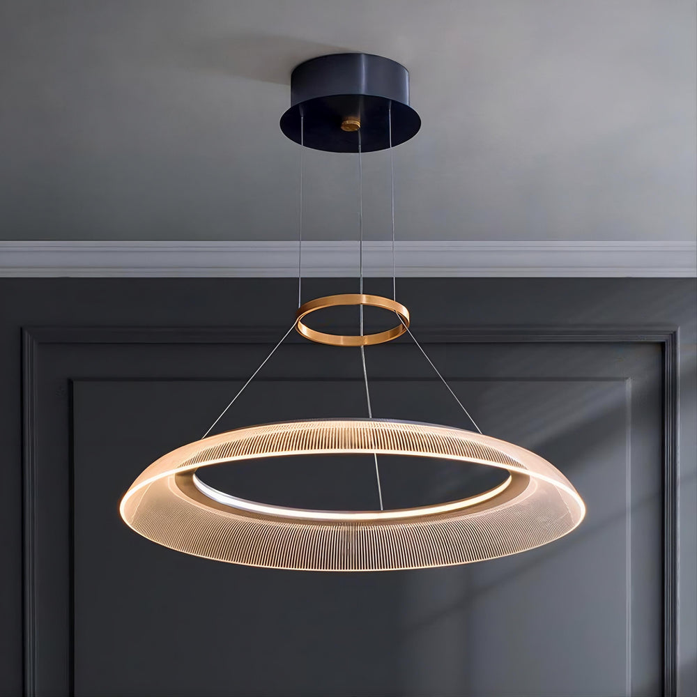 VIDIA Ring Chandelier by Lampadom - angle view