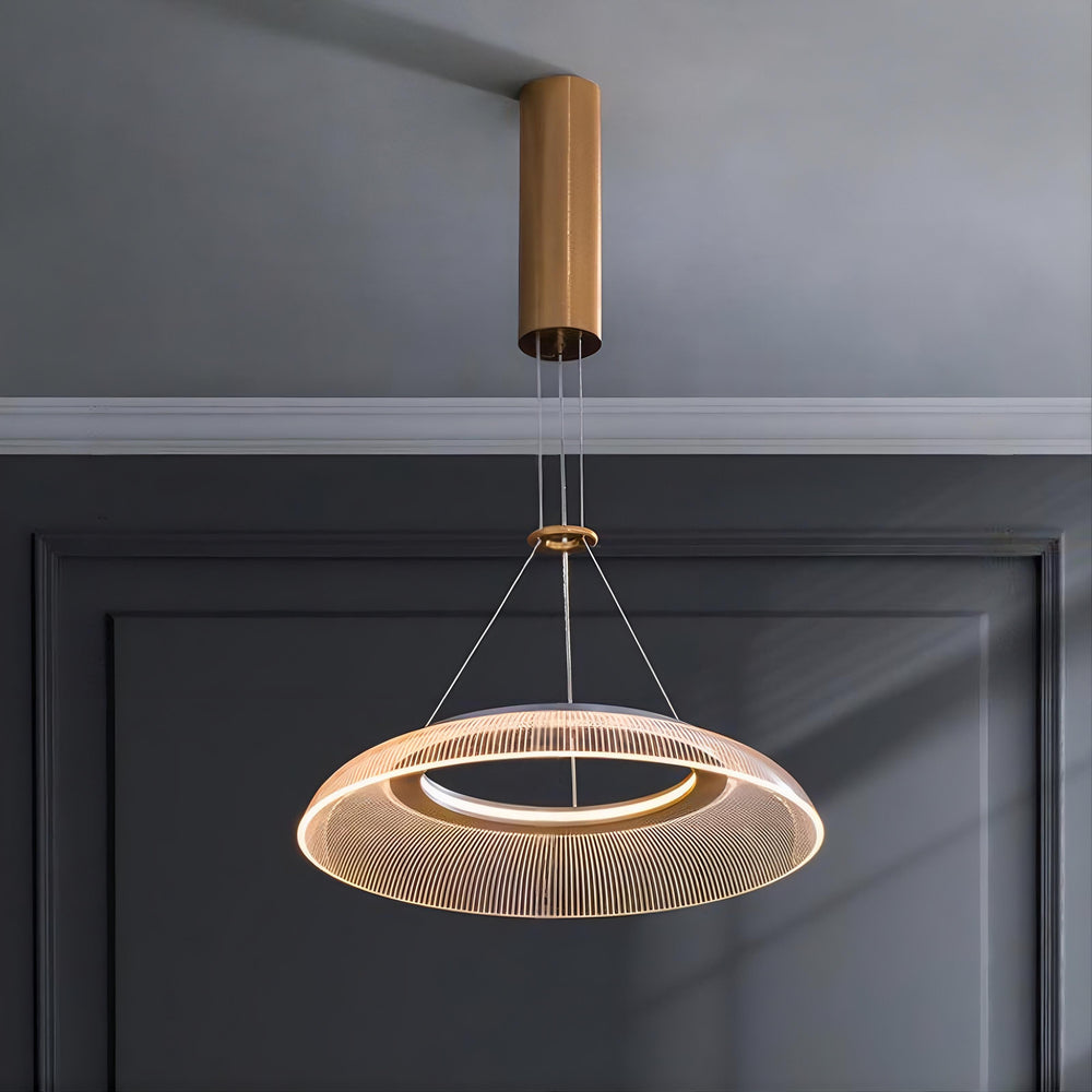 VIDIA Ring Chandelier by Lampadom - top view