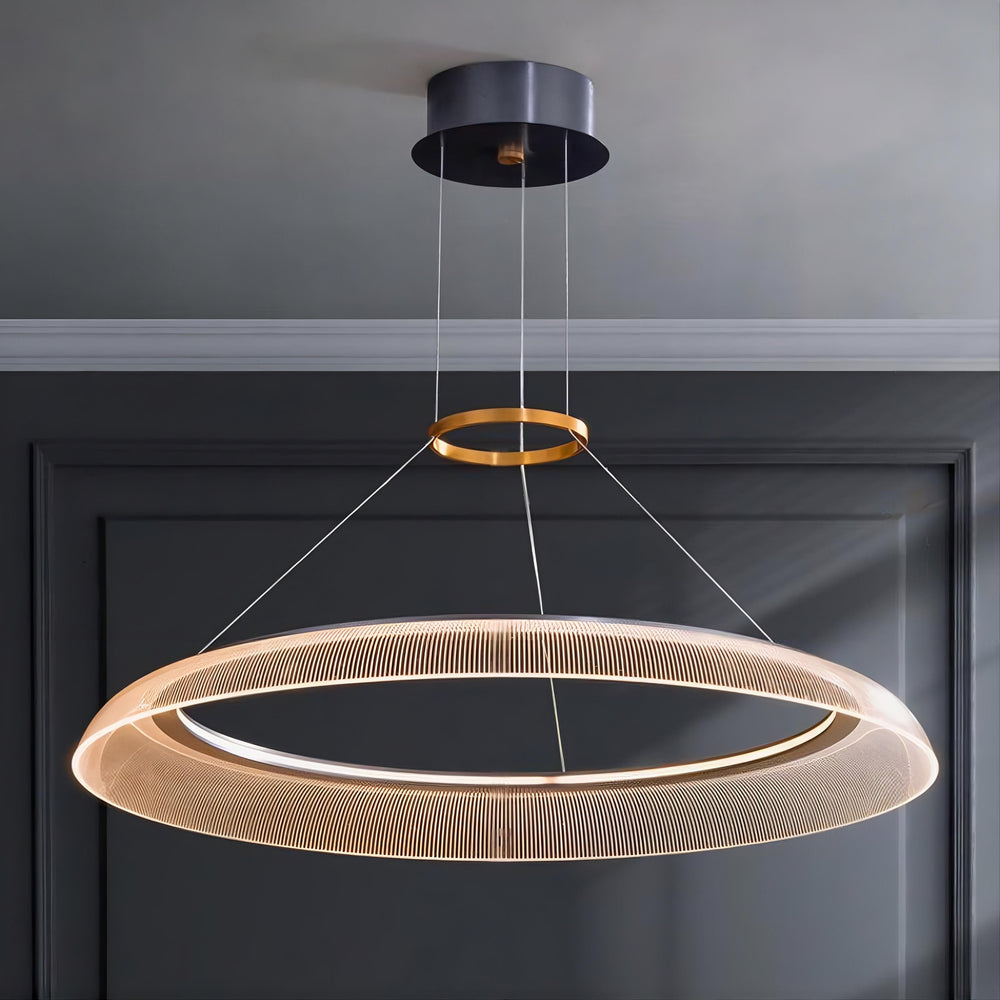 VIDIA Ring Chandelier by Lampadom - side view