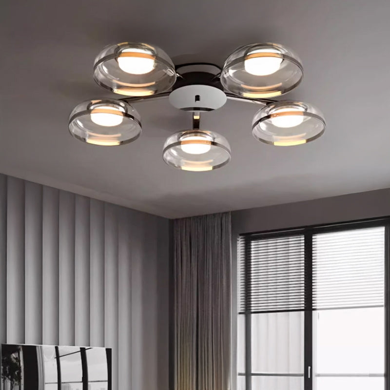 VIGERT C Ceiling Chandelier by Lampadom - side view