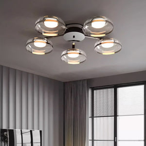 VIGERT C Ceiling Chandelier by Lampadom - side view